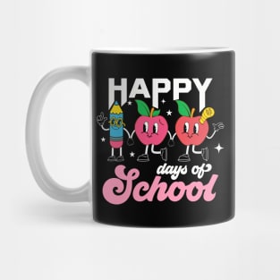 Happy 100th Day of School Shirt for Teacher or Child 100 Days Mug